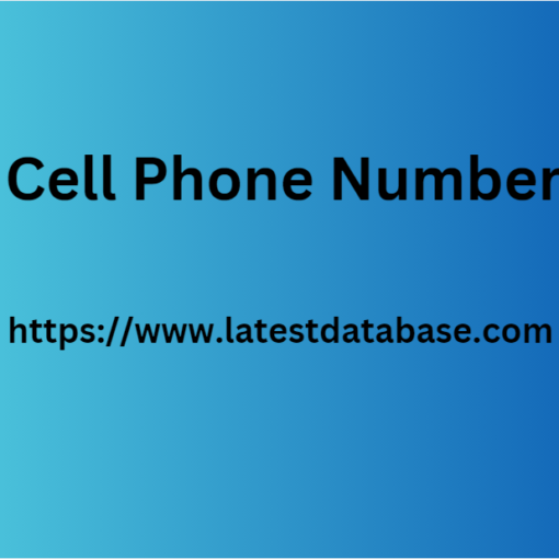 Buy Cell Phone Number List