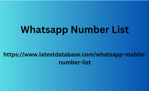 Whatsapp Number List